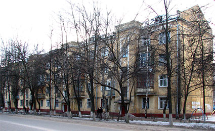 Дом, где жил писатель О.М. Куваев